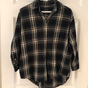 Madewell button up flannel